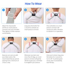 Load image into Gallery viewer, Acbex - Smart Posture Corrector (Grey)
