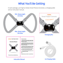 Load image into Gallery viewer, Acbex - Smart Posture Corrector (Grey)
